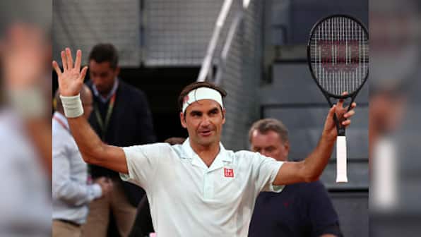 Madrid Open 2019: Roger Federer posts convincing win over Richard Gasquet on return to clay after three-year absence