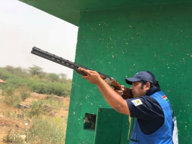 ISSF Shotgun World Cup: Sheeraz Sheikh records perfect score on opening day, inches closer to securing Olympic quota ISSF Shotgun World Cup: Sheeraz Sheikh records perfect score on opening day, inches closer to securing Olympic quota