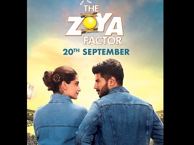 The Zoya Factor: Sonam Kapoor, Dulquer Salmaan's film gets pushed, to now release on 20 September The Zoya Factor: Sonam Kapoor, Dulquer Salmaan's film gets pushed, to now release on 20 September