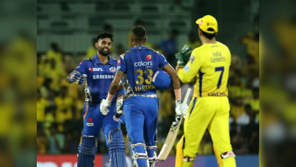 IPL 2019, MI vs CSK Match Report: Suryakumar Yadav, spinners guide Mumbai Indians to final with six-wicket win in Qualifier 1