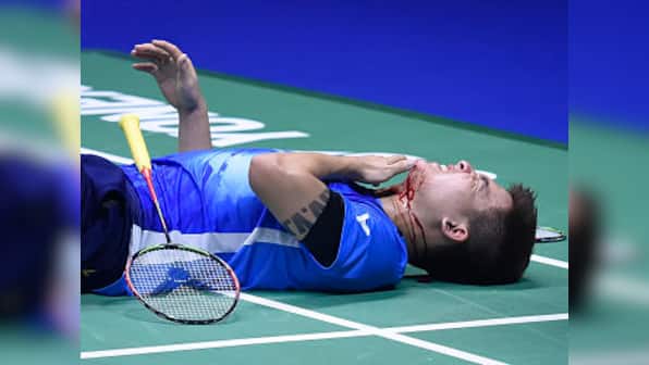 Sudirman Cup 2019: Malaysia's Teo Ee Yi injured after doubles partner Ong Yew Sin smashes his face during QF clash