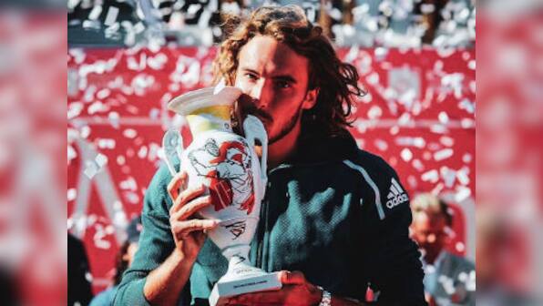 Estoril Open: Top seed Stefanos Tsitsipas 'gives soul' against Pablo Cuevas to lift first claycourt title