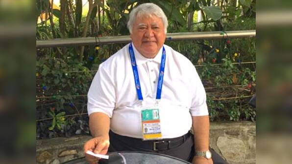 Samoa's 74-year-old prime minister Tuilaepa Sailele Malielegaoi qualifies for archery team to compete at Pacific Games
