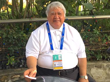 Samoa's 74-year-old prime minister Tuilaepa Sailele Malielegaoi qualifies for archery team to compete at Pacific Games Samoa's 74-year-old prime minister Tuilaepa Sailele Malielegaoi qualifies for archery team to compete at Pacific Games