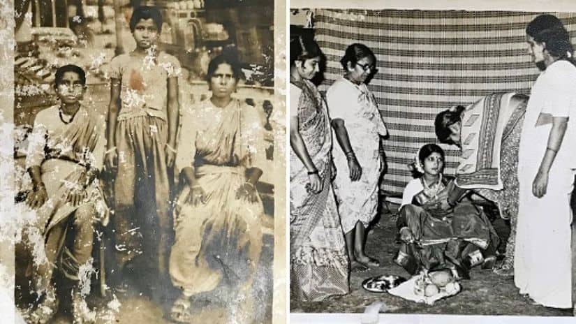 Women of the Chendani Koliwada. Photographs by Late Shri Dattatray Mahadeo Thanekar (Diana)