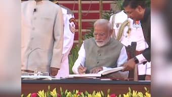 Narendra Modi Cabinet 2019 oath-taking ceremony Updates: Modi, Amit Shah take oath; Maneka Gandhi likely to be pro-tem LS Speaker