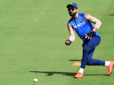 ICC Cricket World Cup 2019: Indian fielding coach R Sridhar conducts 'Round The Clock' session, focussing on direct-hit conversoion ICC Cricket World Cup 2019: Indian fielding coach R Sridhar conducts 'Round The Clock' session, focussing on direct-hit conversoion