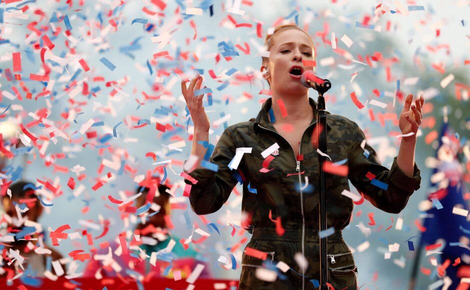 Rudimental and Loryn enthrall fans , spectators at the opening ceremony. ICC