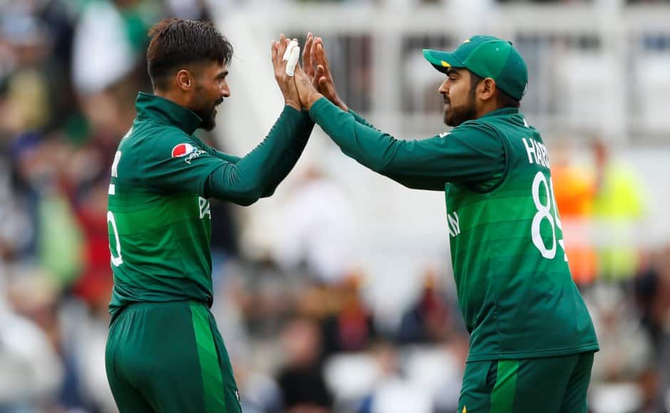  Making his World Cup debut, Mohammad Amir bowled well to grab three wickets but it wasn’t enough to paper over Pakistan’s abysmal batting performance. Reuters