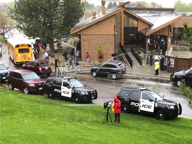Colorado shooting: 1 dead, 8 injured after two students open fire in suburban Denver's STEM high school Colorado shooting: 1 dead, 8 injured after two students open fire in suburban Denver's STEM high school