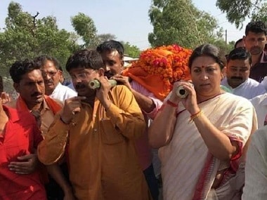 Smriti Irani aide murdered in Amethi hours after holding Vijay Yatra; son claims rally angered Congress supporters