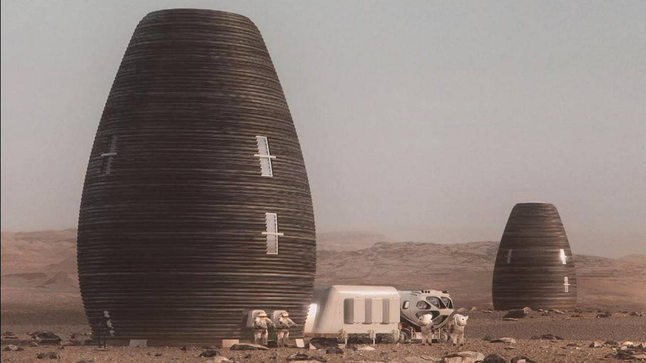 MARSHA like it will look on Mars. Image credit: AI Spacefactory