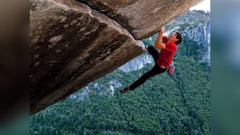Free Solo: How rock climber Alex Honnold scaled the 3,000-feet-high vertical face of Yosemite's El Capitan