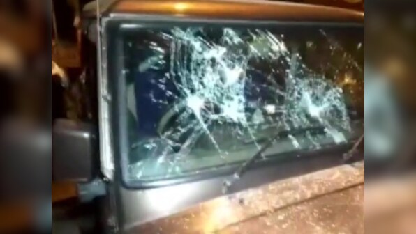 BJP leaders Samik Bhattacharya, Mukul Roy's cars vandalised in Kolkata, TMC alleges politicians were distributing cash for votes