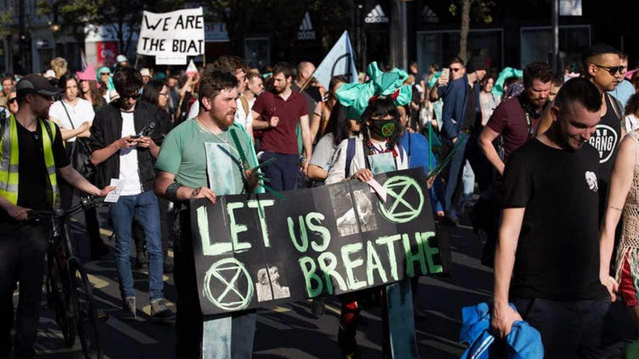 Declaring an emergency was one of the demands from the Extinction Rebellion protest put to the UK government. image credit: Shutterstock