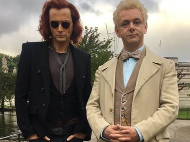 Neil Gaiman takes dig at petition signed by Christian group asking Netflix to cancel Amazon's Good Omens Neil Gaiman takes dig at petition signed by Christian group asking Netflix to cancel Amazon's Good Omens