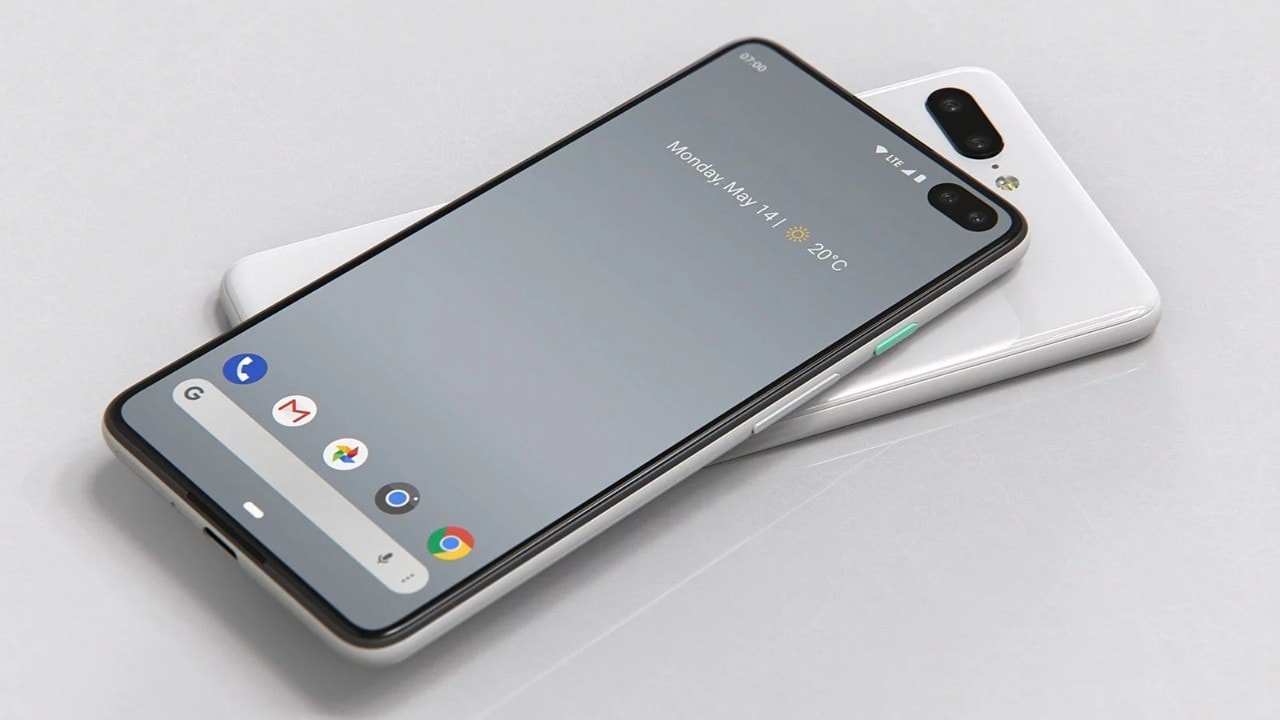 Google Pixel 4 XL concept render. Image: Phone Designer.