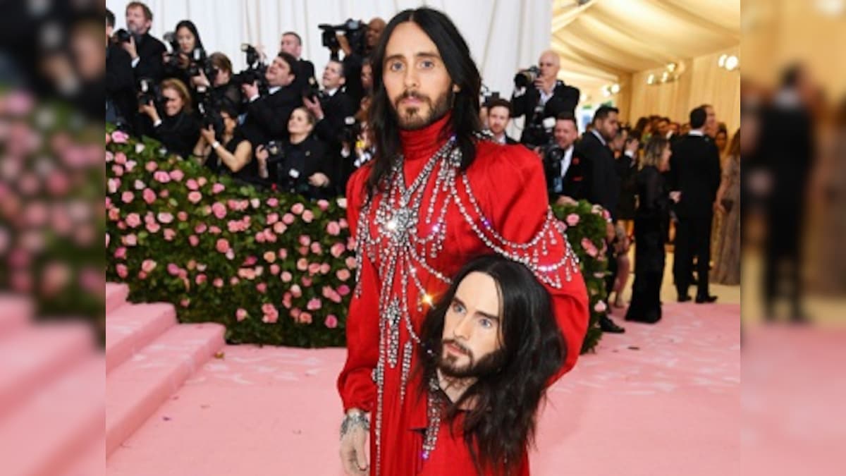 MET Gala 2019: Twitter loses its head over the accessory Jared Leto paired with his Gucci ensemble