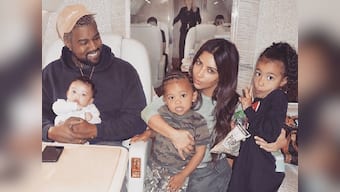 Kim Kardashian, Kanye West name their baby boy Psalm, share first picture on Instagram