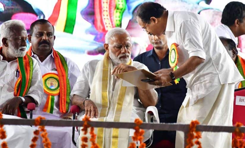 The prime minister’s decision to give the ministerial berth to a leader belonging to the majority community also reinforces the party’s focus on a Hindu consolidation for making the much-needed electoral breakthrough in the state where it has been able to win only one Assembly in its electoral history seat so far. Image/Facebook