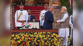 Narendra Modi govt 2.0 takes oath of office at Rashtrapati Bhavan; Amit Shah gets home ministry, Rajnath Singh bags defence