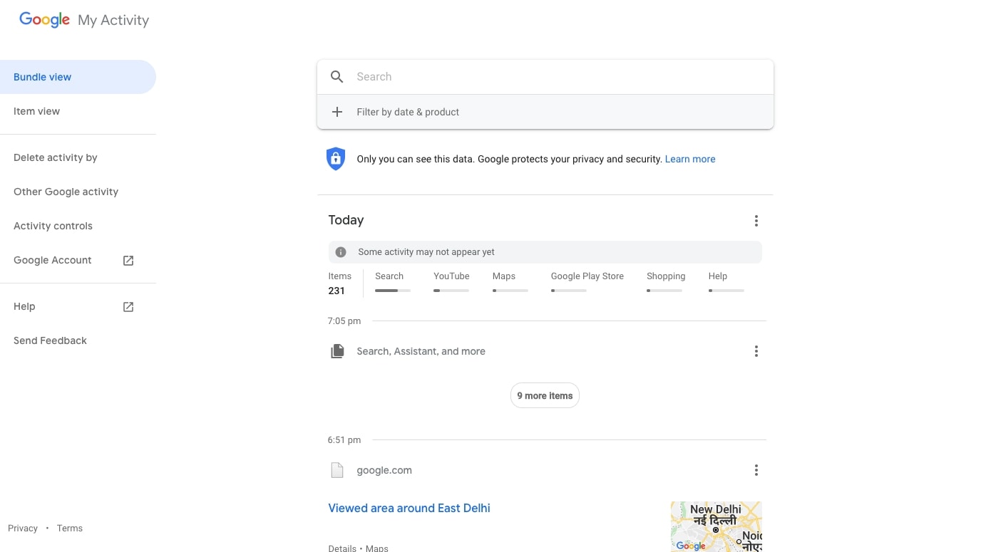 Google’s My Activity dashboard can feel a bit overwhelming at first.