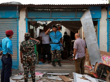 Three explosions kill 4, injure 7 in Kathmandu, police suspect involvement of splinter group of ex-Maoist rebels Three explosions kill 4, injure 7 in Kathmandu, police suspect involvement of splinter group of ex-Maoist rebels