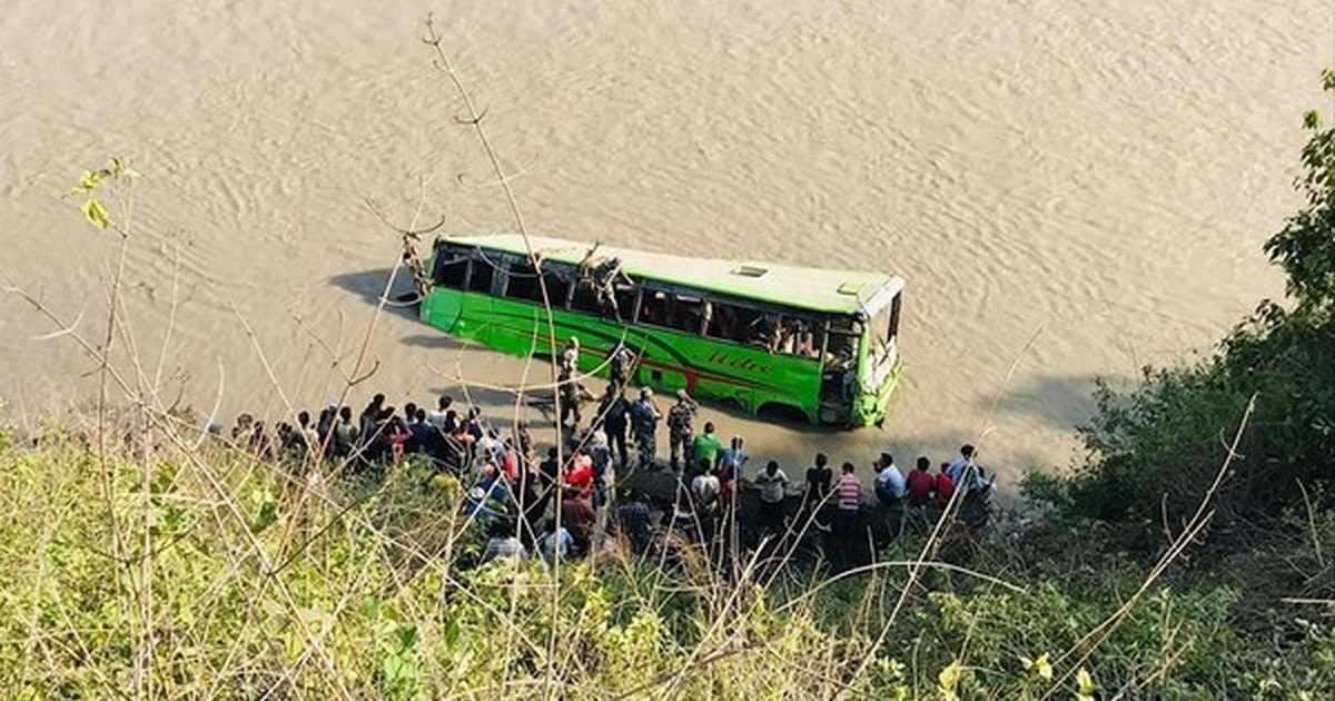 Nepal bus accident: Five killed after vehicle plunges into ...