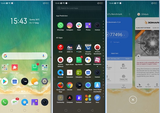 Realme C2 runs on Android Pie. Image: tech2/Nandini Yadav