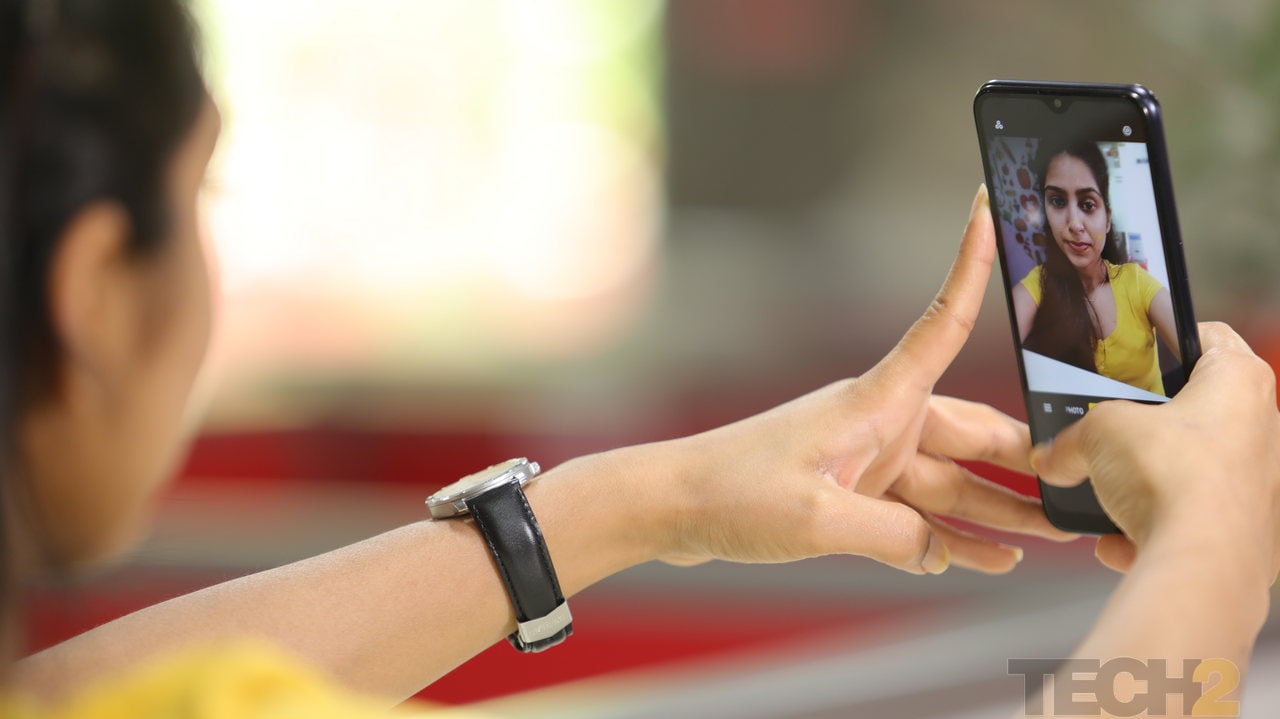 Realme C2 has a 5 MP selfie sensor. Image: tech2/Nandini Yadav
