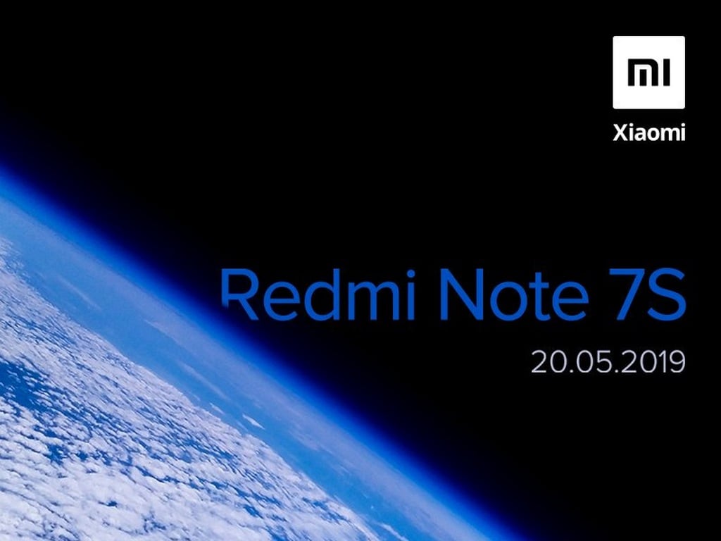 Xiaomi Redmi Note 7S teaser.