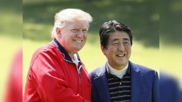 Donald Trump says he expects Japan's military to reinforce United States in 'Asia and beyond'