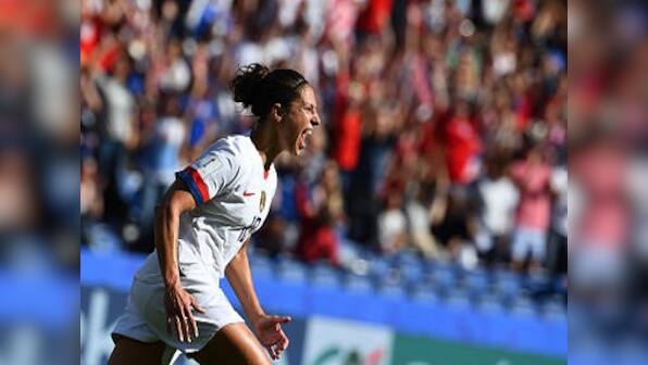 FIFA Women's World Cup 2019: Title holders USA seal last-16 berth courtesy Carli Lloyd's heroics against hapless Chile