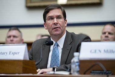 Donald Trump picks army veteran Mark Esper as defence secretary; US President tweets, says he'll do a 'fantastic job' Donald Trump picks army veteran Mark Esper as defence secretary; US President tweets, says he'll do a 'fantastic job'