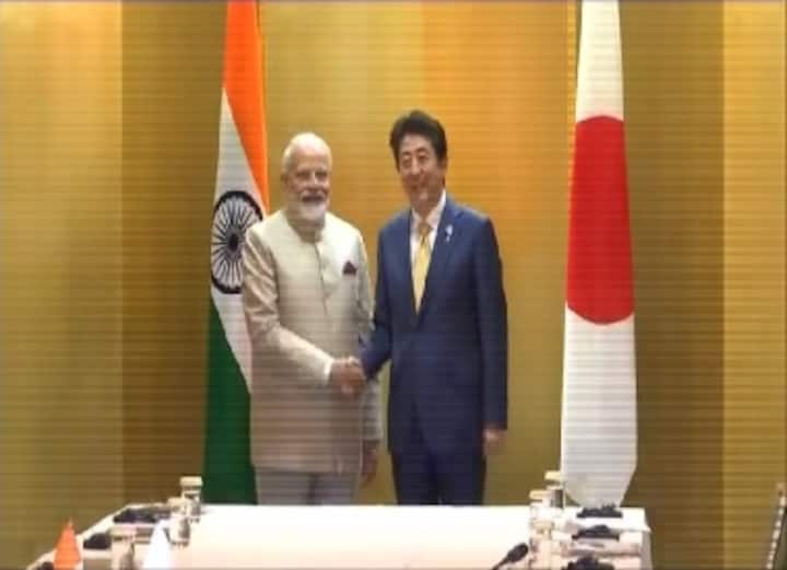G20 Osaka Summit: Narendra Modi meets Shinzo Abe first time after taking charge as prime minister in second stint