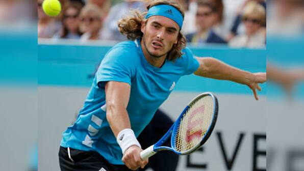 Queen's Club Championships: Stefanos Tsitsipas survives scare against Jeremy Chardy; Nick Kyrgios blasts officials after exit