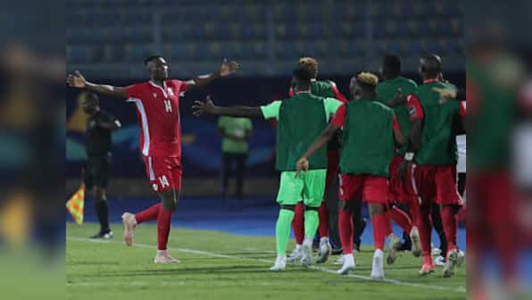 African Cup of Nations 2019: Kenya's Michael Olunga scores brace against Tanzania to keep team in hunt for last-16 place