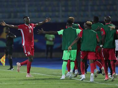 African Cup of Nations 2019: Kenya's Michael Olunga scores brace against Tanzania to keep team in hunt for last-16 place