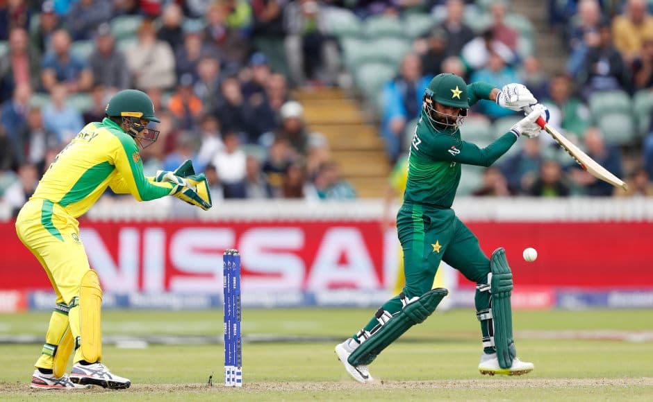 Mohammed Hafeez along side Imam ul Haq raised 80-run stand for the 3rd wicket before the latter was dismissed, triggering a collapse that saw Pakistan lose three wickets in 14 balls. AP