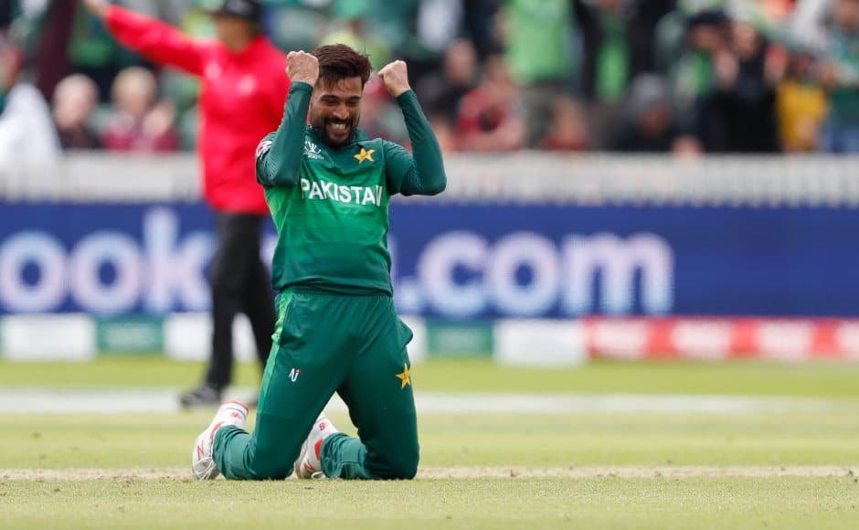 Left-arm quick Mohammed Amir delivered an outstanding spell bagging his maiden five-wicket haul in ODIs. AP