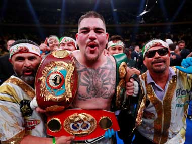 Underdog Andy Ruiz Jr. beats Anthony Joshua in shock victory at Madison Square Garden to become three-belt heavyweight champion Underdog Andy Ruiz Jr. beats Anthony Joshua in shock victory at Madison Square Garden to become three-belt heavyweight champion