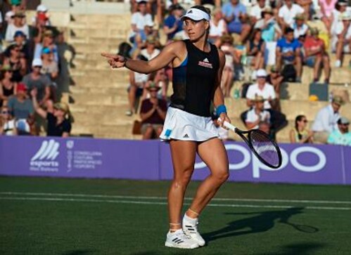 Mallorca Open 2019: Angelique Kerber overcomes Caroline Garcia scare to secure semi-final place with straight-sets win Mallorca Open 2019: Angelique Kerber overcomes Caroline Garcia scare to secure semi-final place with straight-sets win
