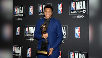 NBA: Milwaukee Bucks star forward Giannis Antetokounmpo wins Most Valuable Player award for 2018-19 regular season