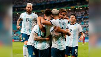 Copa America 2019: Lautaro Martinez, Sergio Aguero send Argentina into quarter-finals; Colombia edge past Paraguay