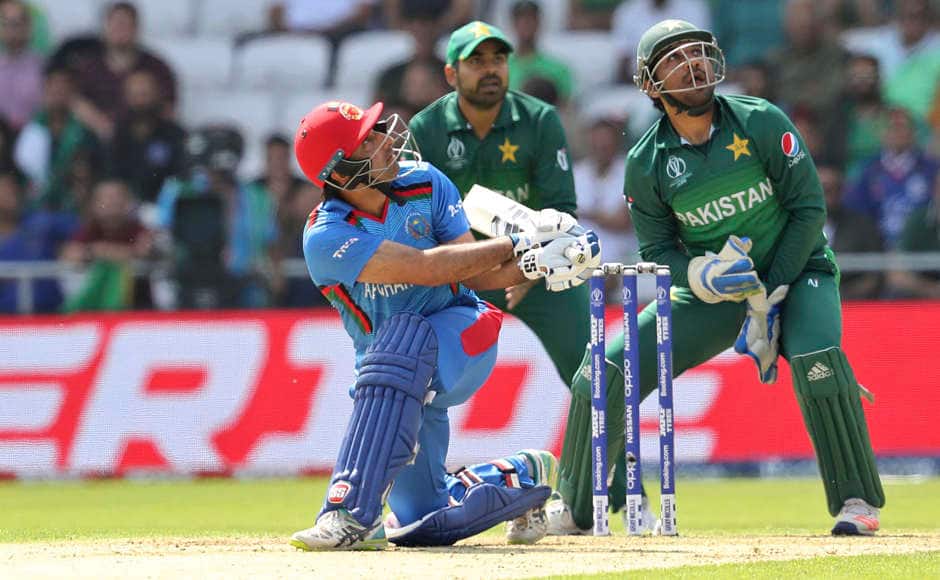 Afghanistan’s Asghar Afghan played a knock of 42 runs off 35 balls, in an innings where he smacked three fours and two sixes. AP