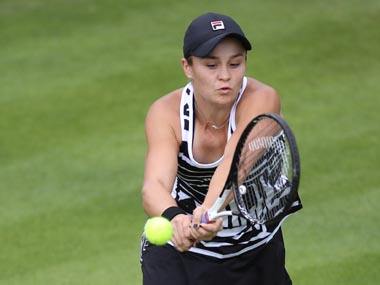 Wimbledon 2019: World No 1 Ashleigh Barty pulls out of Eastbourne International with arm injury, expected to be fit for tournament Wimbledon 2019: World No 1 Ashleigh Barty pulls out of Eastbourne International with arm injury, expected to be fit for tournament