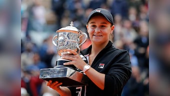 French Open 2019: Ashleigh Barty beats Marketa Vondrousova in Roland Garros final to win first Grand Slam title