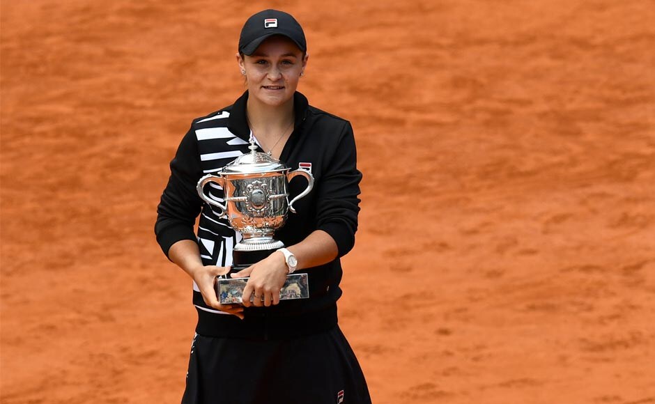 Eighth-seeded Ashleigh Barty took control right at the start of the French Open final and never really let go, beating unseeded 19-year-old Marketa Vondrousova of the Czech Republic 6-1, 6-3. AFP Eighth-seeded Ashleigh Barty took control right at the start of the French Open final and never really let go, beating unseeded 19-year-old Marketa Vondrousova of the Czech Republic 6-1, 6-3. AFP