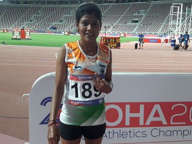 Indian long distance runner Sanjeevani Jadhav placed under provisional suspension for failing dope test Indian long distance runner Sanjeevani Jadhav placed under provisional suspension for failing dope test