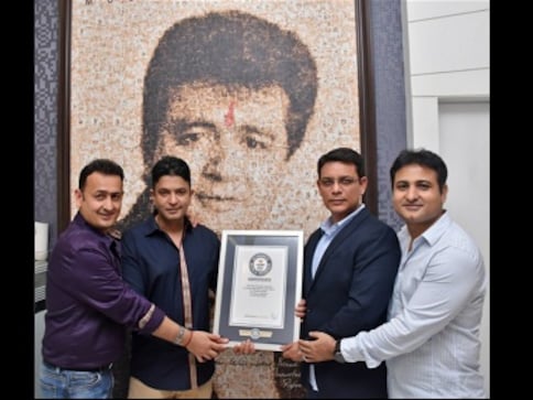 Bhushan Kumar of T-Series receives Guinness World Records certificate for most YouTube subscribers Bhushan Kumar of T-Series receives Guinness World Records certificate for most YouTube subscribers
